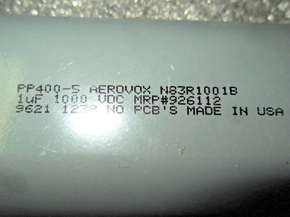 Aerovox N83R1001B Capacitor