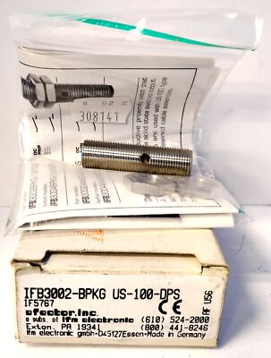 Efector IFB3002-BPKG US-100-DPS IF5767 10-36 V DC Inductive Proximity Sensor
