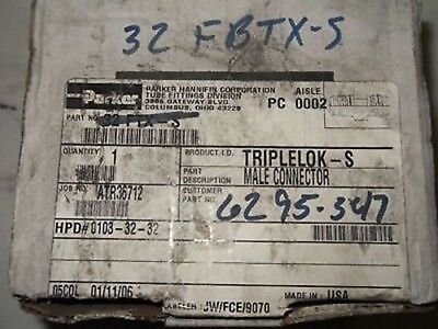 1 PARKER 32 FTX-S TUBE FITTING