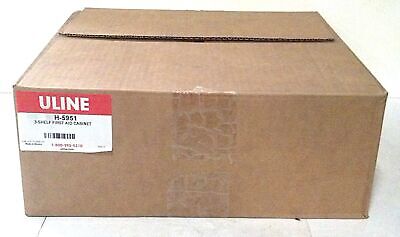 ULINE H-5951 3-Shelf First Aid Cabinet