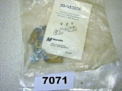 Magnetek Contact Kit NO 20-033800 for 54B Starter 54C Contactor 54R Rev