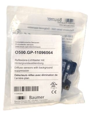 Baumer O500.GP-11096064 10-30 V DC Adjustable Photelectric Proximity Sensor