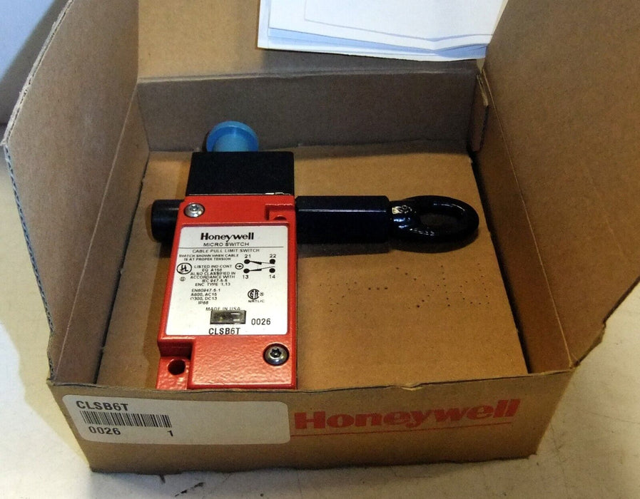 Honeywell Cable Pull Switch CSB6T