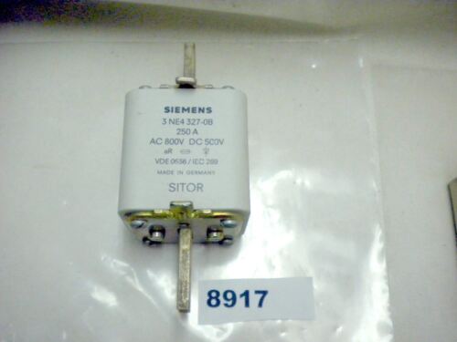 Siemens Fuse 3NE4 327-OB 250A 800V Sitor