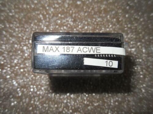 10 Maxim MAX187ACWE Analog to Digital Converters