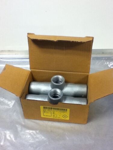 LOT OF 2 CROUSE-HINDS TB37 CONDUIT BODIES