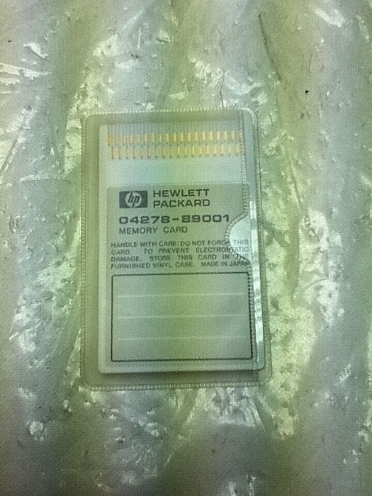 HP 04278-89001 Memory Card