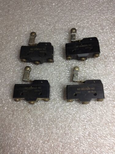 4 Microswitch BZ-2RW826-A2 Snap Action Basic Switches