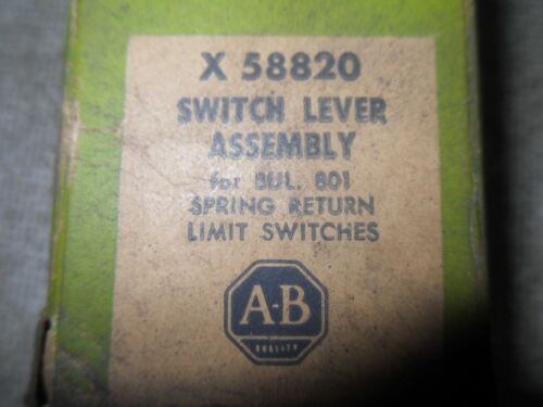 Allen-Bradley X-58820 Switch Lever Assembly for Limit Switch