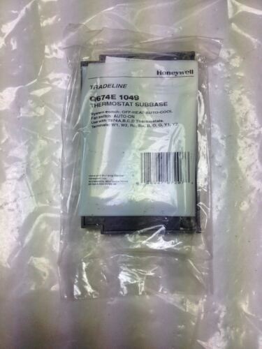 Honeywell Q674E-1049 THERMOSTAT SUBBASE