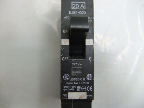 Square D Circuit Breaker EJB14020 1P 277V 20A