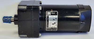 Bodine 32D5BEPM-W3 153KF2009 130 V 1 A 1/8 HP 84 RPM 27.9:1 DC Gearmotor