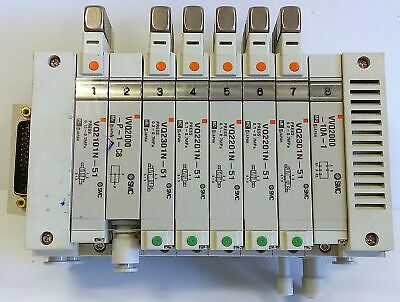 SMC VV5Q21-08-DAN00 24 V DC Solenoid Valve Assembly