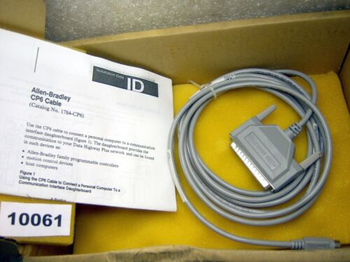 Allen-Bradley 1784-CP6 10' PLC Cable