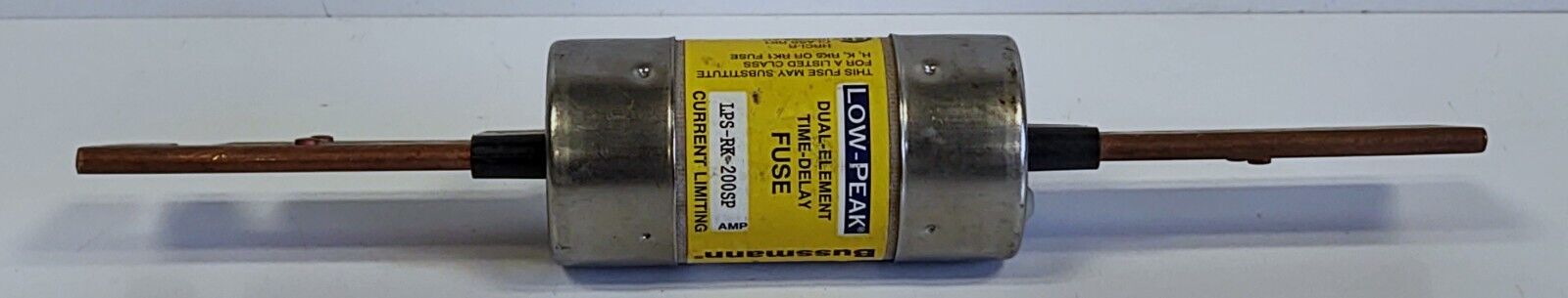 Bussmann LPS-RK-200SP 600VAC/300VDC 200A Current-Limiting Time-Delay Fuse