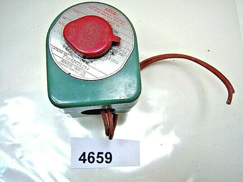 ASCO Valve FBX8262A214 120V 20W 1/4"