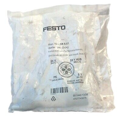 Festo NTSD-WD-9 4-Pin Plug Socket Connector
