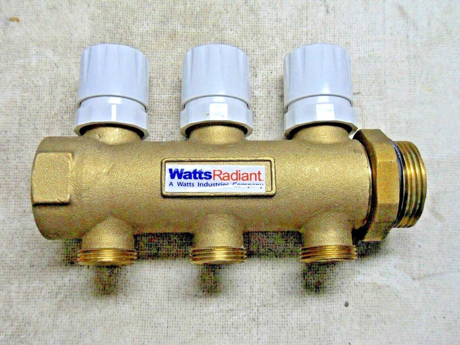 Watts Radiant PZ155003V Cast Brass Manifold
