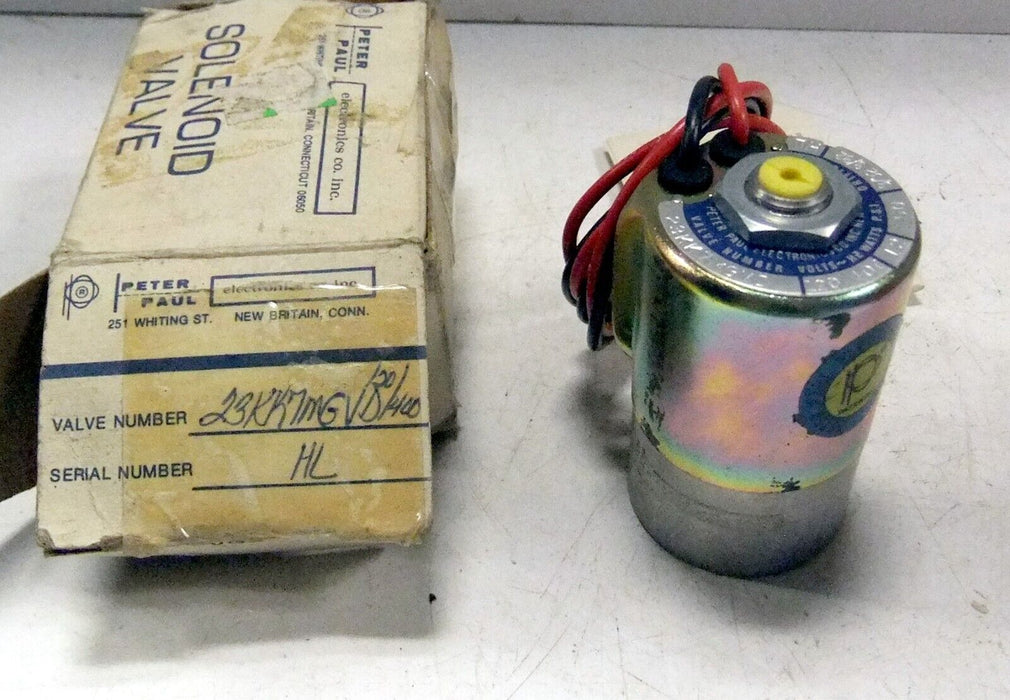 Peter Paul Solenoid Valve 23KK7MGVD