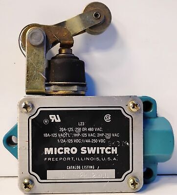 Honeywell Micro Switch BAF1-2RN2-LH Roller Plunger Limit Switch
