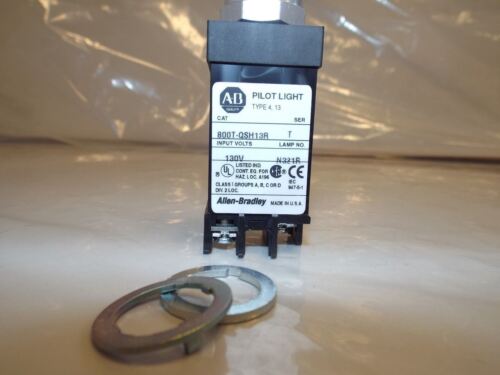 Allen-Bradley 800T-QSH13R PILOT LIGHT (RED