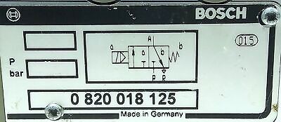 Bosch 0 820 016 125 110/125/230 V Solenoid Valve