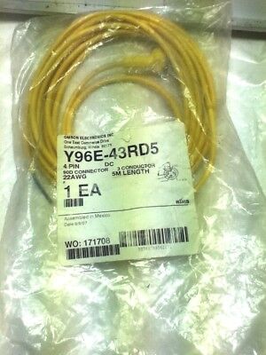 OMRON Y96E-43RD5 SENSOR CABLE