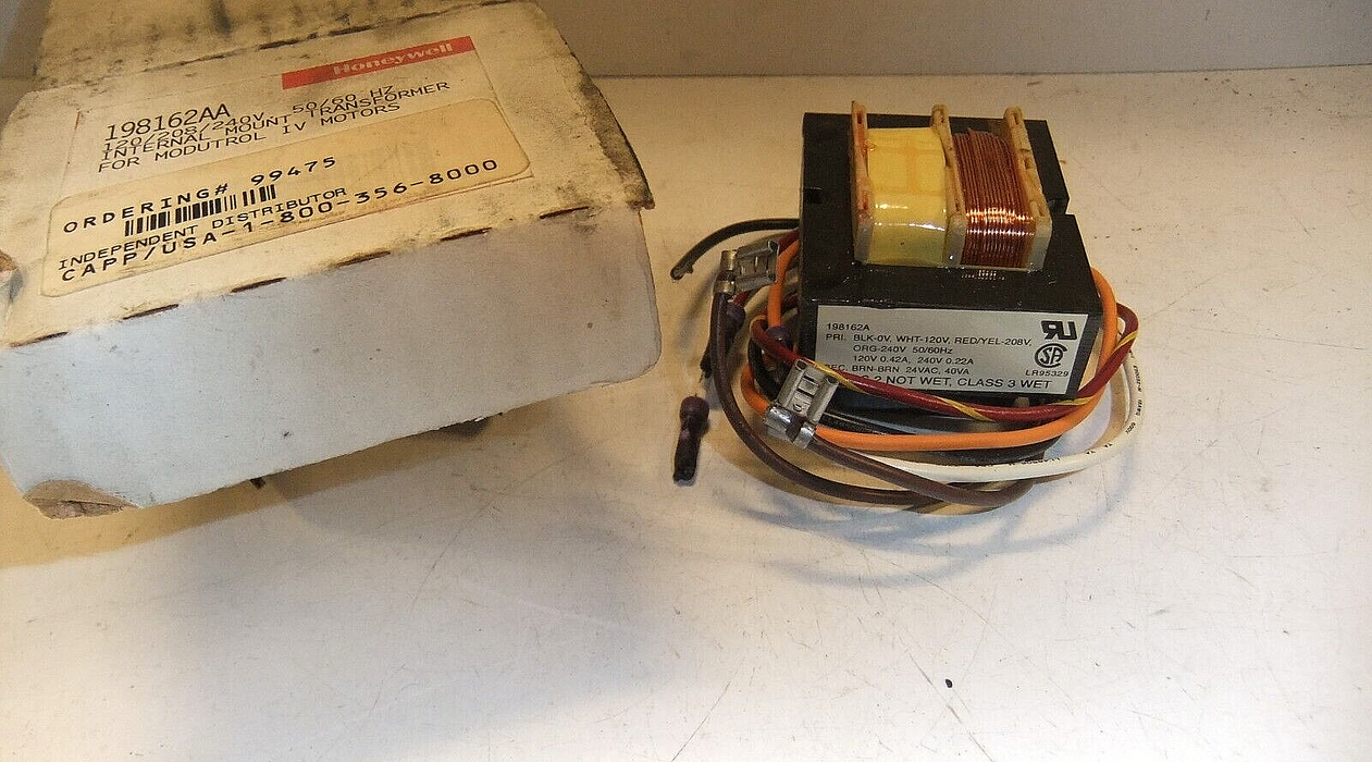Honeywell Transformer for Modutrol Motor 198162AA