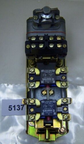 Square D Pneumatic Timing Relay 120 V Coil 9050-BO26D