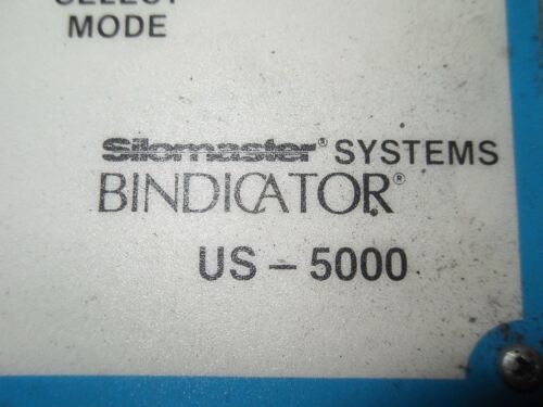 1 BINDICATOR US-5000 MODEL SUS200000