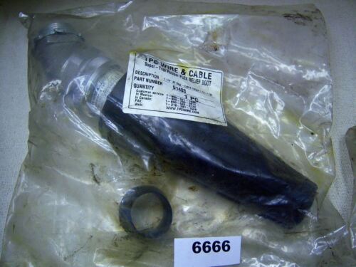TPC Wire & Cable 51403 Super Flex Rubber Relief Boot 1 1/4"