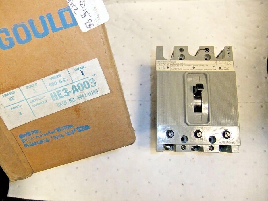 Gould HE3-A003 CIRCUIT BREAKER
