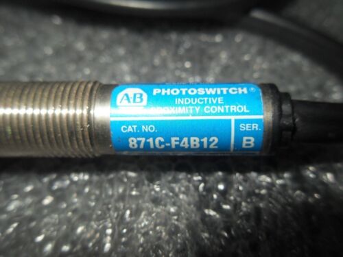 Allen-Bradley 871C-F4B12 Inductive Proximity Switch