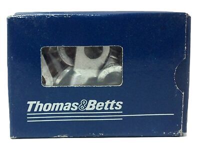 Thomas & Betts F4-516 Non-Insulated Ring Terminal Connectors 4AWG 5/16in -Qty 20