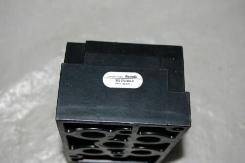 REXROTH 262-370-400-0 SUB BASE