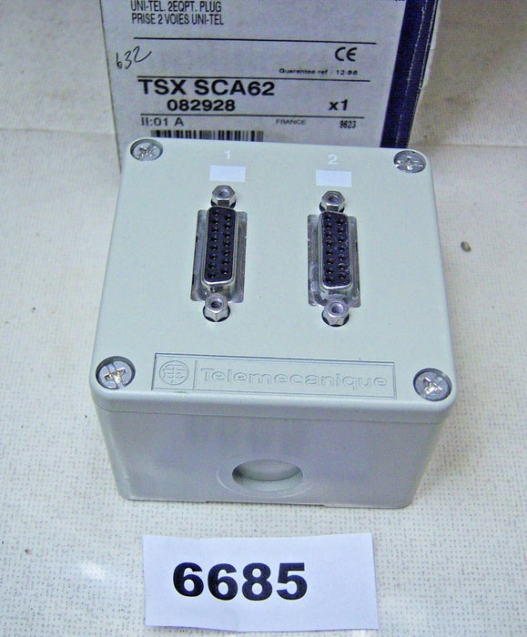 Telemecanique TSX-SCA-62 Uni-Tel 2 Equip Plug