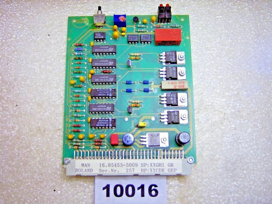 Strombereich / Man Roland 16.85453-5009 PC Board