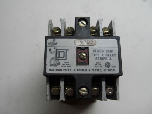 1 Square D 8501X080 SOLID STATE OVERLOAD RELAY