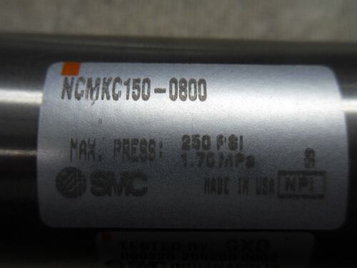 1 SMC NCMKC150-0800 Pneumatic Cylinder 250 Psi