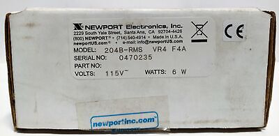 Newport 204B-RMS VR4 F4A Panel Meter