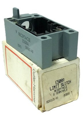 Cutler-Hammer E50RA Series A1 5 Terminal Limit Switch Receptacle
