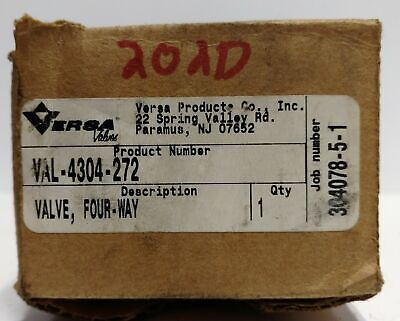 Versa Valves VAL-4304-272 4Way Valve