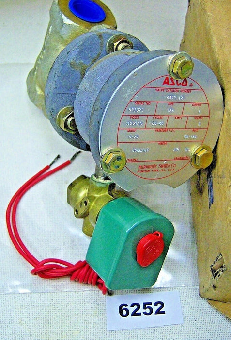 ASCO Solenoid Valve 8352-12 3/4" 110/120 50/60