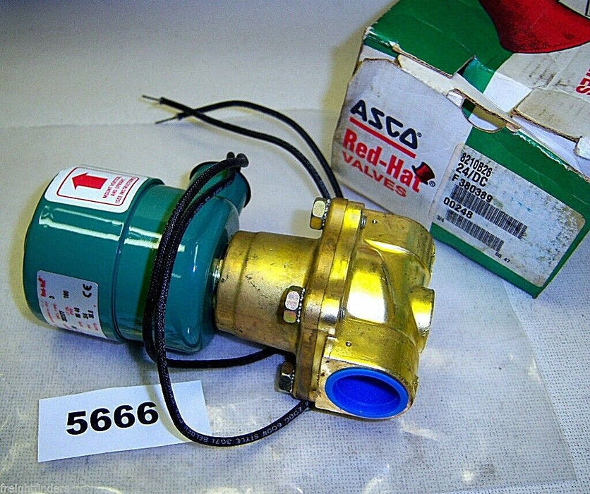 ASCO Valve 8210B26 3/4" 24 VDC 200 Psi