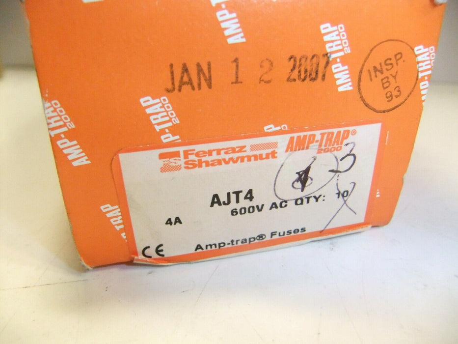 Box of 2 Amp-Trap AJT4 Fuses