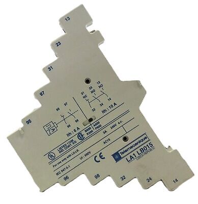 Telemecanique LA1-LB015 3 A 240 V AC 3NO / 2NC Auxilliary Contact