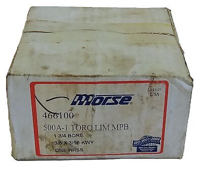 Morse 466100 500A-1 TL MPB 7/8 Torque Limiter