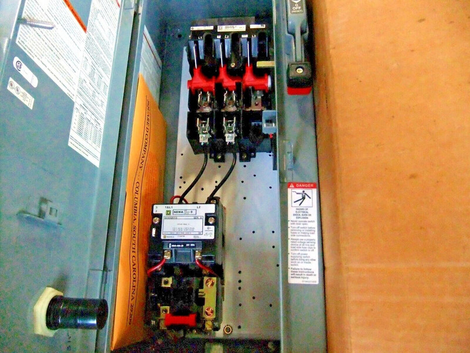 Square D Fusible Disconnect 8538SBG63V02