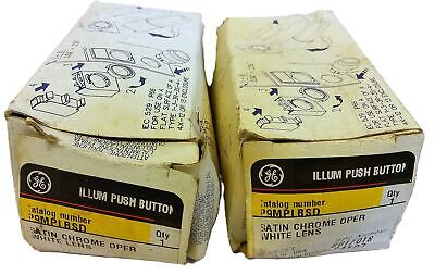 GE P9M-PLBSD 600 V AC/300 V DC 10 A White Illuminated Pushbutton