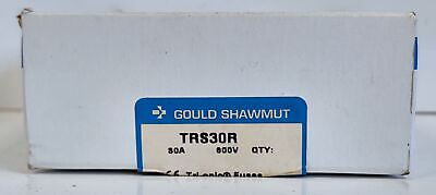 Gould TRS30R TRI-IONIC 30 A 600 V Class RK5 Current Limiting Time Delay Fuse